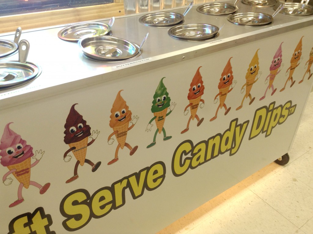 Soft Serve Candy Dip Cones